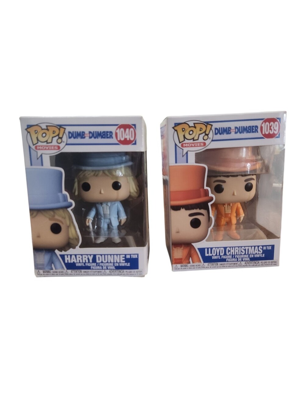 Funko POP Dumb And Dumber Figures Lloyd Christmas And Harry Dunne NEW